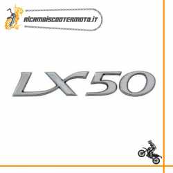 Schriftzug Seitenhaube für Piaggio Vespa LX 50