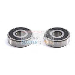 Radial Bearing Couple In 32X12X10 6201-2Rsh C3 Scooter Malaguti