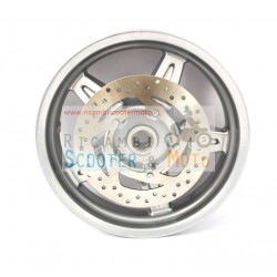 Circle Rear Wheel Integral Malaguti Madison 3125250 Silver