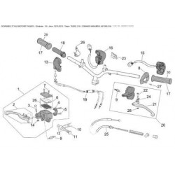 Commutatore luci Sx originale Aprilia