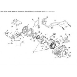 Guarnizione coperchio generatore originale Aprilia RSV