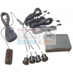 Parking Sensor Kit Front And Rear Universal Minicars