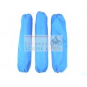 Shock Covers Quad ATV Suzuki Ltr 450 Blue