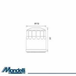 Filtro Olio Piaggio Ape Car - Max Diesel 420 1986-1996