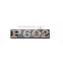 Nameplate Emblem Frieze Original Piaggio Ape TM P602