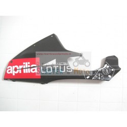 Fiancata Inferiore Sx Nera Aerografata Lotus Aprilia Rs 50 06-10