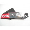 Rs inferiores flanco izquierdo del aerografo Negro Lotus Aprilia 50 06-10