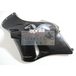 Fiancata Carena Laterale Sx Nera Aprilia Pegaso 650 92-96 Graffiata