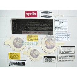 Kit-Abziehbild-Aufkleber Aquarell Von Green Aprilia Gulliver 50 95-98