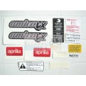 Series decals Stickers Deep Black Aprilia Amico 50 92-93 Lx