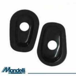 Los Titulares / Adaptadores Flecha (Par) Parte Posterior Del Frente Yamaha Bt Bulldog 1100 2002