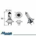 Lampada H7 12V-55W / Px26D Kawasaki Ninja Zx-10R 1000 2004-2018