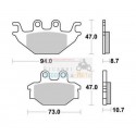 Plaquettes de frein Paire frittés avant Kymco Urban Quad 250 2006