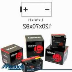 Batterie Cb4L-B Standard Malaguti F10 Kat 50 1999-2000 Ohne Säure-Kit