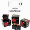 Batterie Cb4L-B Standard Mbk Ye Evolis (Ita) 50 1992-1995 Ohne Säure-Kit