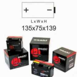 Cb9-B Standard Battery A Daelim Ql125A Steezer S 2015 Without Acid Kit