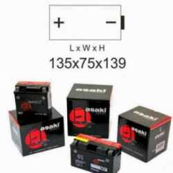 Cb9-B Batterie Vespa Pxe Arcobaleno 125 1981-1997 Sans Kit Acide