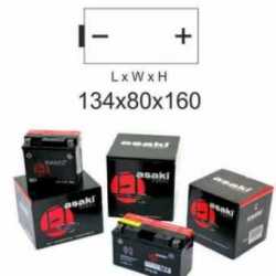 Battery Cb12Al-A Standard A Bmw G 650 Gs 2012-2016 Without Acid Kit