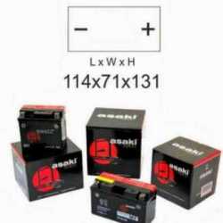 Battery Cbtx7L-Bs Sealed A Aprilia Rs Abs 125 2017 Without Acid Kit