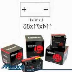 Battery Cbtx4L-Bs Sealed A Husqvarna Te-Sms4 125 2011 Without Acid Kit