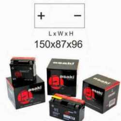 Battery Ctz10S-Bs Sealed A Honda Cb 500 F 2013-2015 Without Acid Kit