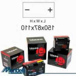 Battery Ctz12S-Bs Sealed A Honda Nc 700 D Integra Dct 2012-2013 Without Acid Kit