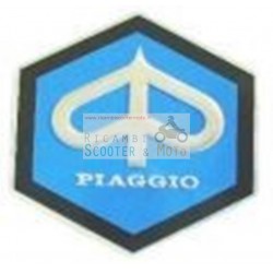 Escudo hexagonal Piaggio Vespa 26 mm 50 125 Primavera ET3