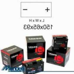 Batterie Ct7B-Bs Versiegelt Yamaha Hw Xenter 150 2012-2016 Ohne Säure-Kit