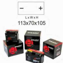 Battery Ctz7S-Bs Sealed A Bmw G 450 X 2008-2012 Without Acid Kit