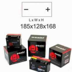 Battery C60-N30-A Standard A Bmw R 100 Rt 1978-1996 Without Acid Kit