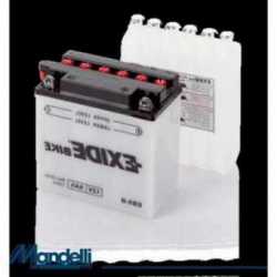 Battery Eb9-B Standard A Aprilia Af1 Sintesi 125 1988 Without Acid Kit