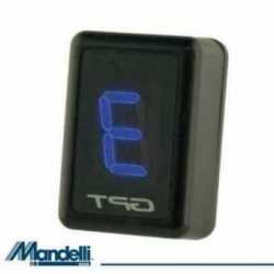 Indicatore Marcia Plug N Play Display Blu Kawasaki Ej 800 (W800)