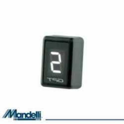 Indicador De Marcha Plug N Play Gi Pnp Display 1 Kw Blanca Kawasaki Ej 800 (W800)