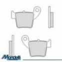 Pads Organiques (Paire) Honda Xr 250 R 1981-2004