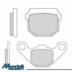 Pads Organiques (Paire) Kawasaki Kx 80 1996-2000