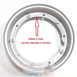 Circle Wheel Steel Vespa 50 Special Made Italy