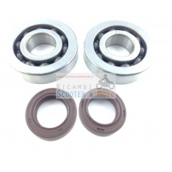 Bearing Kit Revision seals Crankshaft Motor Scooter Piaggio 50