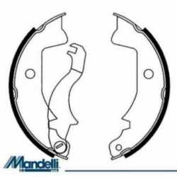 Brake Shoes Front / Rear Ape Mp P501-P601 220 1978-1996