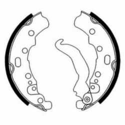 Brake Shoes Front / Rear Ape Tm Diesel Lcs 420 2005-2012