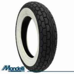 Cobertura 3.50-10 51J Tl Delantero / Trasero Negro / Blanco Viejo (Dis.H618) Ape Car - Max Diesel 420 1986-1996