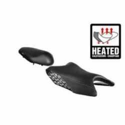 Heated Seat Comfort Black / Gray Kawasaki Z800 2013-2016