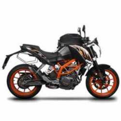 Halbstarre Hutablage Seitentaschen Ktm Duke 125 4T / 2010-2014