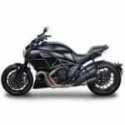 3P Paquete Que Contiene El Sistema Lateral Ducati Diavel Amg Europe 1200 2013