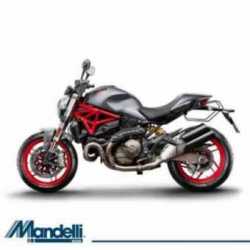 Halbstarre Hutablage Seitentaschen Ducati Monster 821 2016-2017