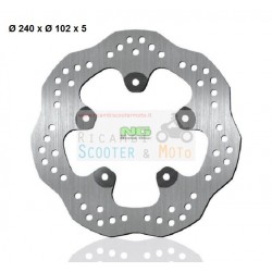 Rear Brake Disc Brake Disk Ng Aprilia Dorsoduro 750 2008-2016