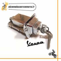 Bloqueo completo cromo silla Vespa PX