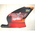 Flanc droit Carena Noir Diablo Aprilia Rs 125 1999-2005