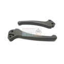 Couple Brake Levers Clutch Gray Piaggio Vespa Pk Xl Rush N 50