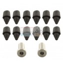 Rubbers Bushing Kit Buffer Doors Hood Side Vespa Pk First Series