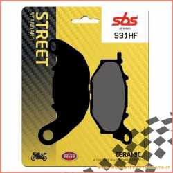 Front brake pads SBS YAMAHA MT03 (RH07K) 321 2016-2019